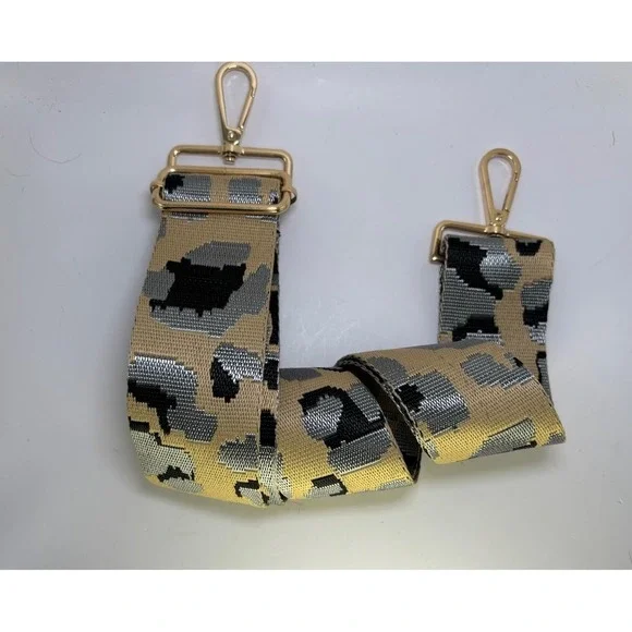 Bronze 2" Wide Adjustable Replacement Purse Crossbody Strap Bundle Gold Hdw - Picture 2 of 4